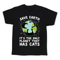 Save Earth, It's the only planet that has cats! Kid's Tee