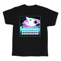 Screaming Retrowave Possum Kid's Tee