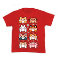 Kawaii Squishy Face Animals Kid's Tee