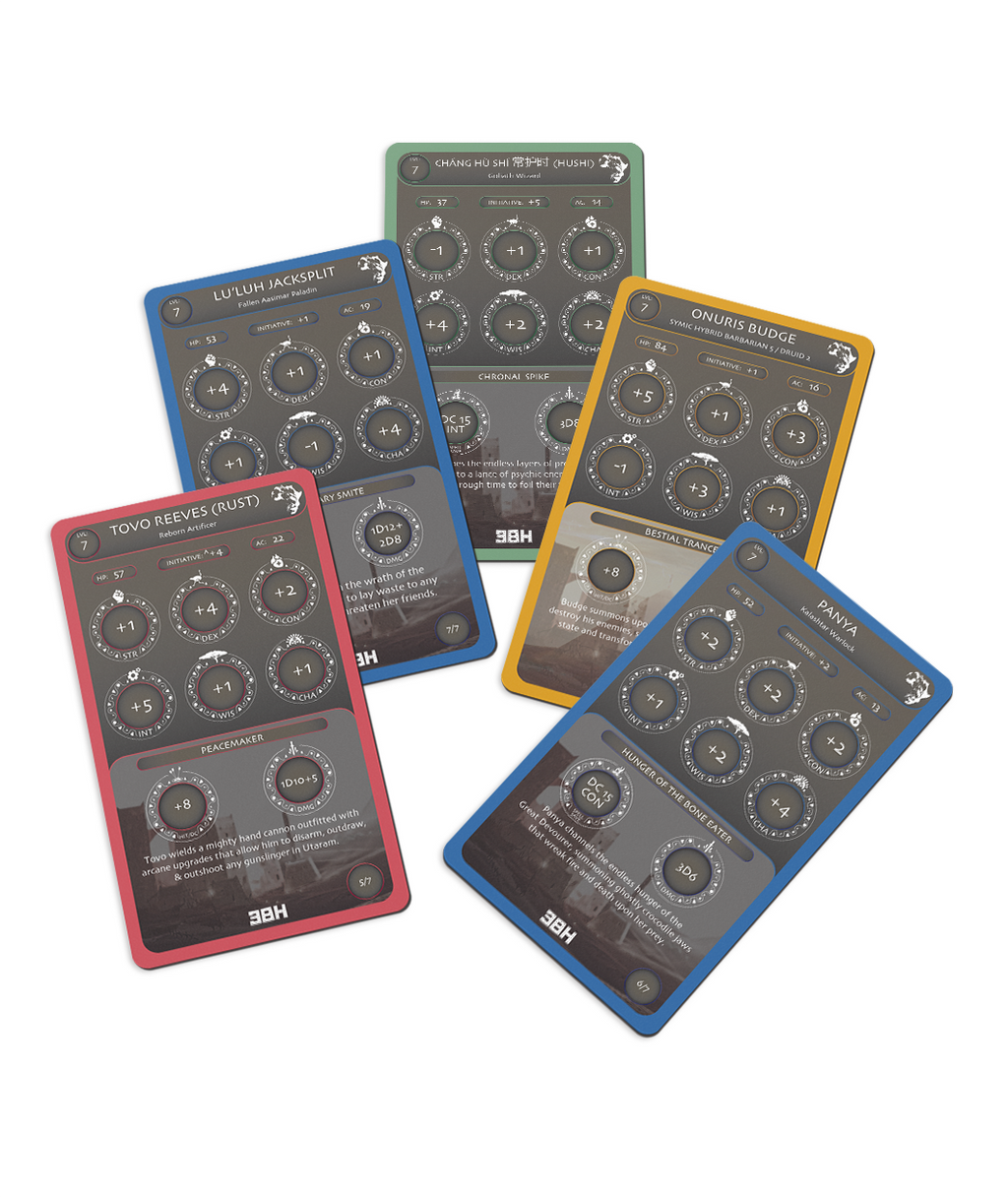 Outlaws & Obelisks Trading Cards