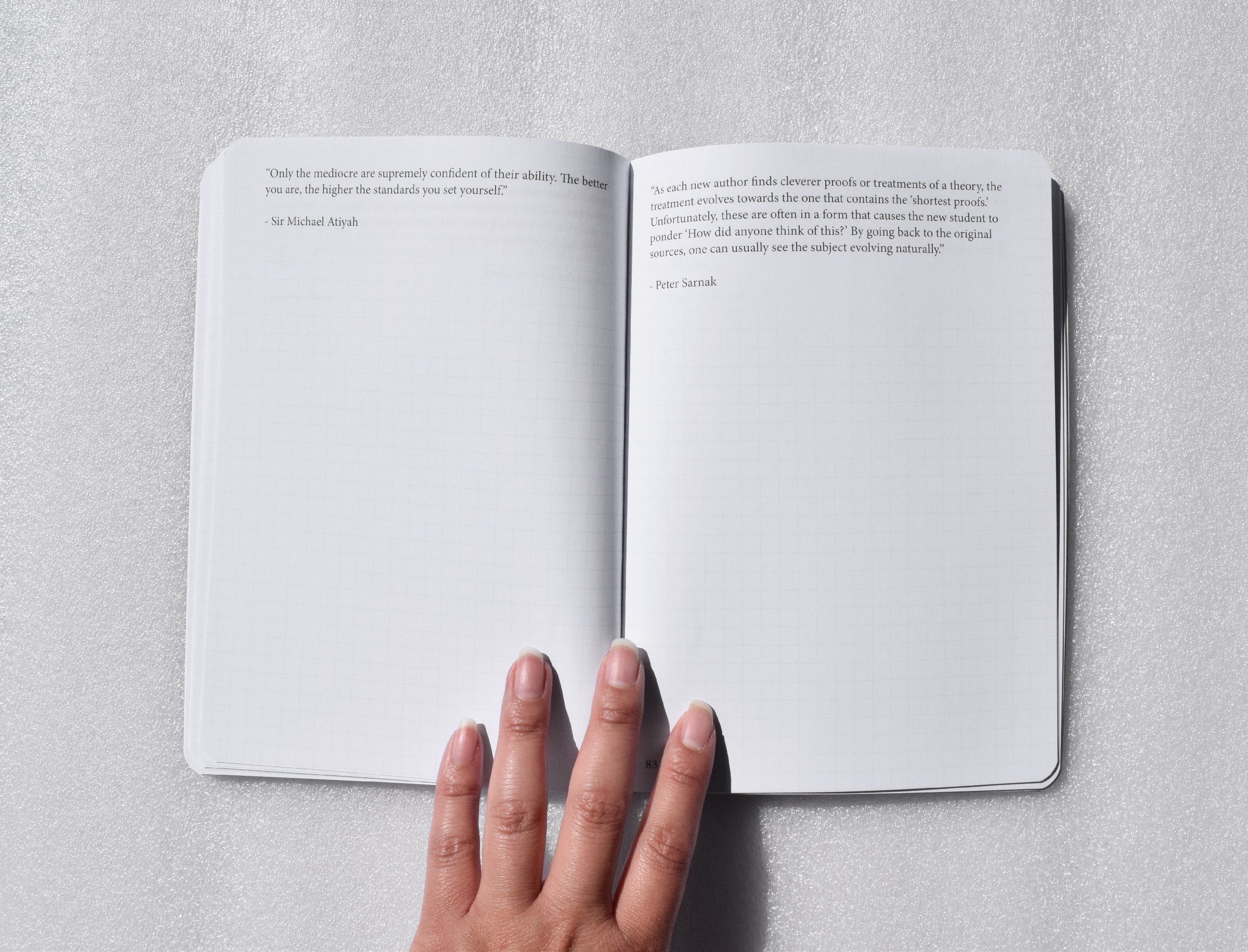 Mathematical Quotebook Notebook