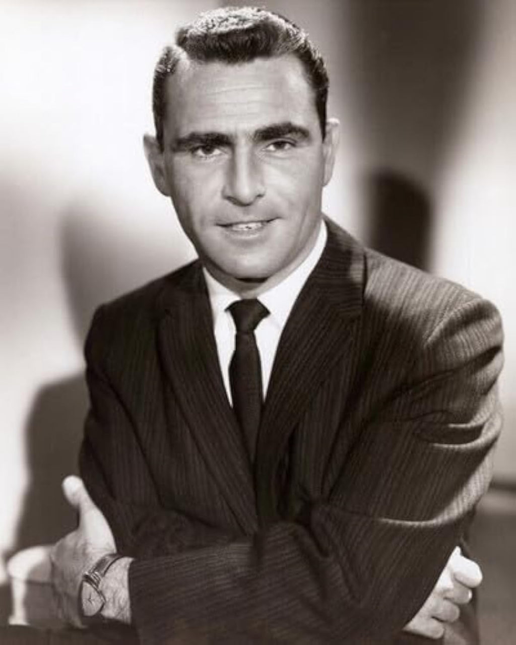 Rod Serling writer creator and TV host 24x36 inch poster