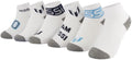Boys' Lifestyle Ankle Socks, 6-pack, Soft & Stretchy, Comfortable