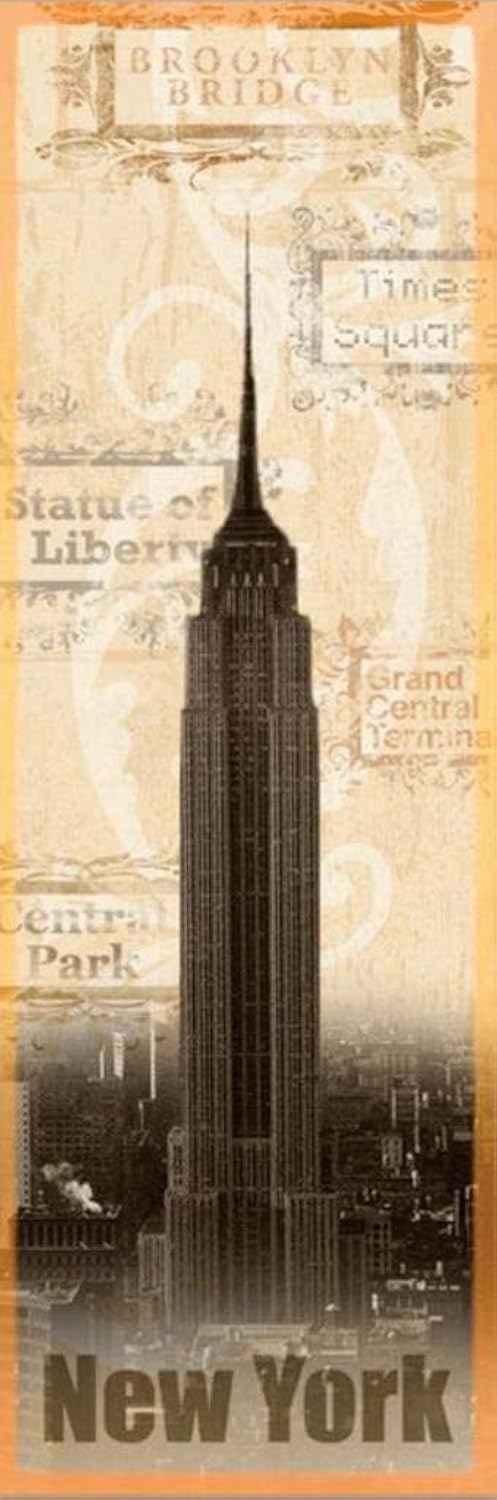 (12x36) New York City Vintage Art Print Poster