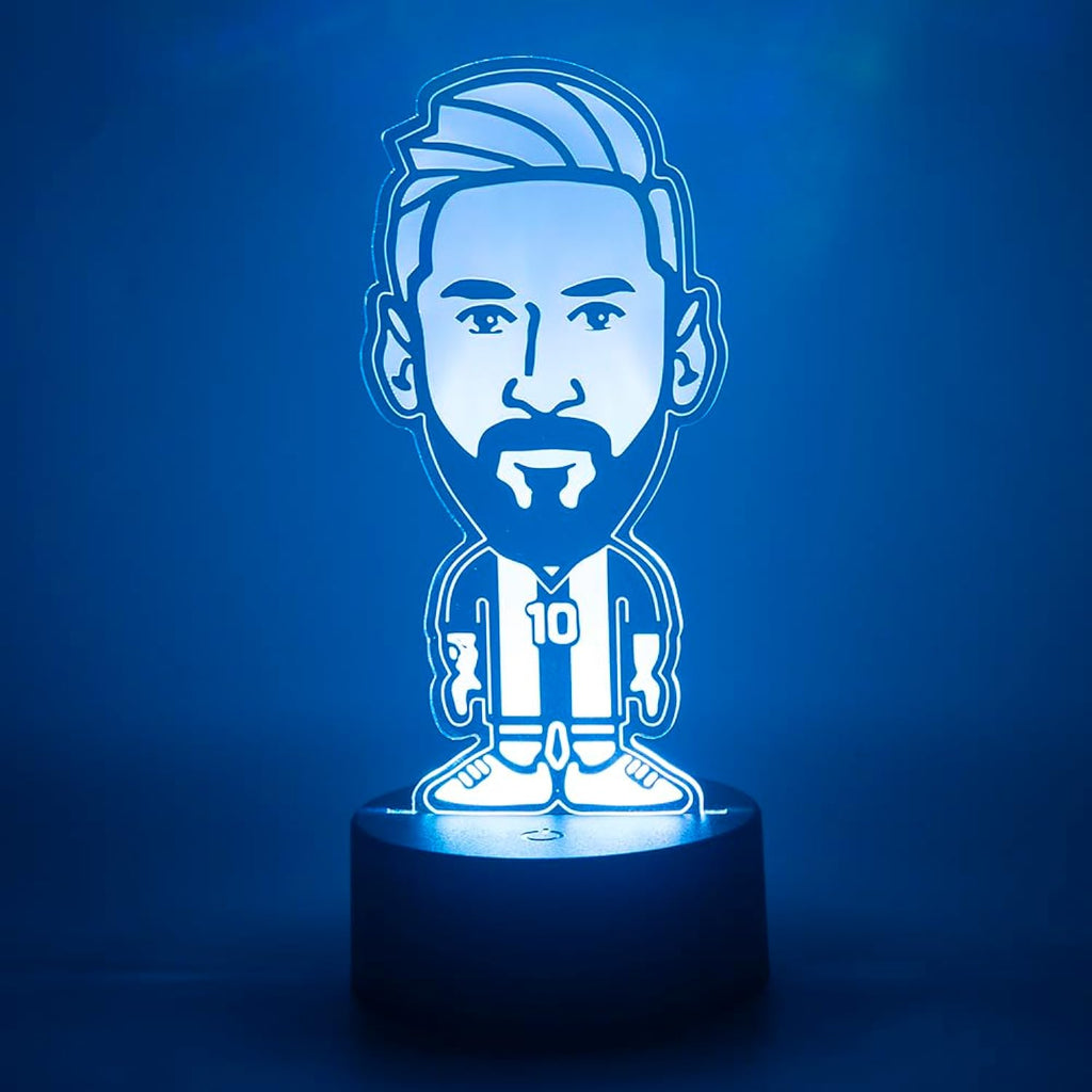 EXIGENT 3D LED Light Argentina Soccer Lamp Acrylic Illusion Night Flashing Cool (SoccerLamp_LM)