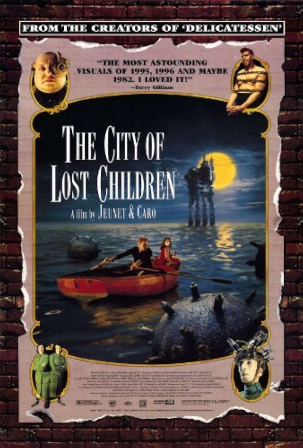 Pop Culture Graphics The City of Lost Children Poster B 27x40 Marc Caro Ron Perlman Daniel Emilfork