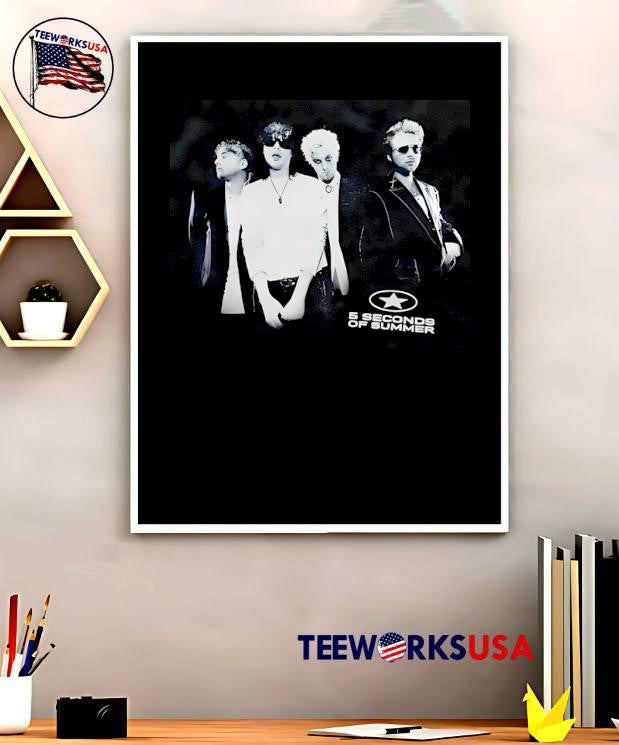 5sos 5 Seconds of Summer Band Members Standing T-Shirt