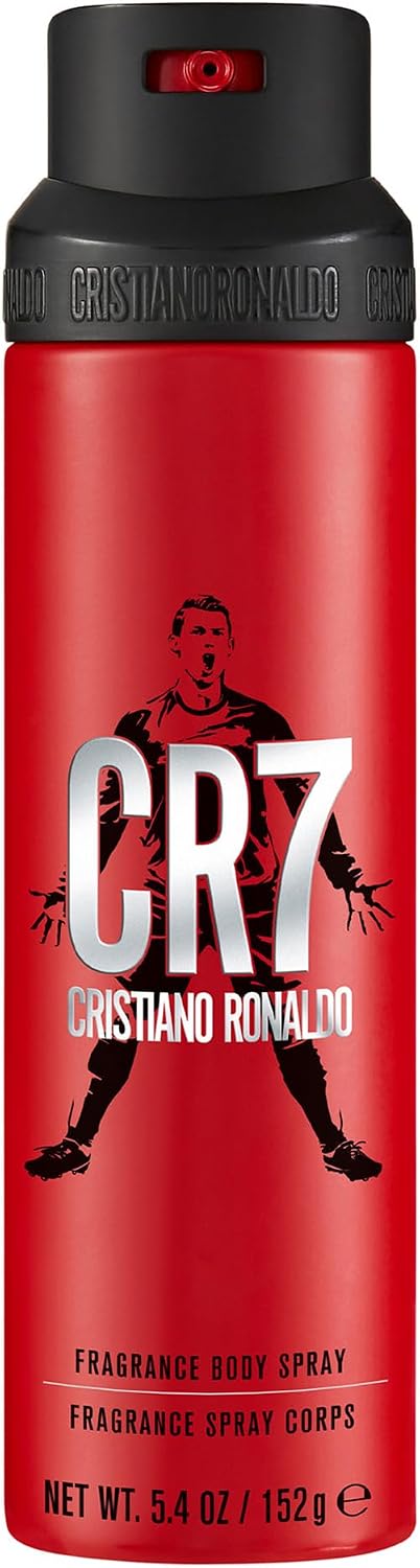 CR7 Cristiano Ronaldo - Eau De Toilette Cologne Scent for Men - Woody, Musky Scent with Lavender, Cardamom, Tobacco, and Cedar - From Cristiano Ronaldo’s Original Men’s Fragrance Collection - 6.8 oz