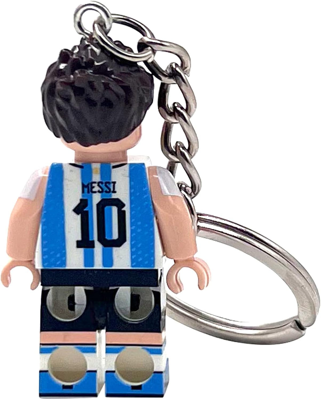Custom Messi Keychain – World Cup 2022 Champion Figure – Collectible Soccer Gift
