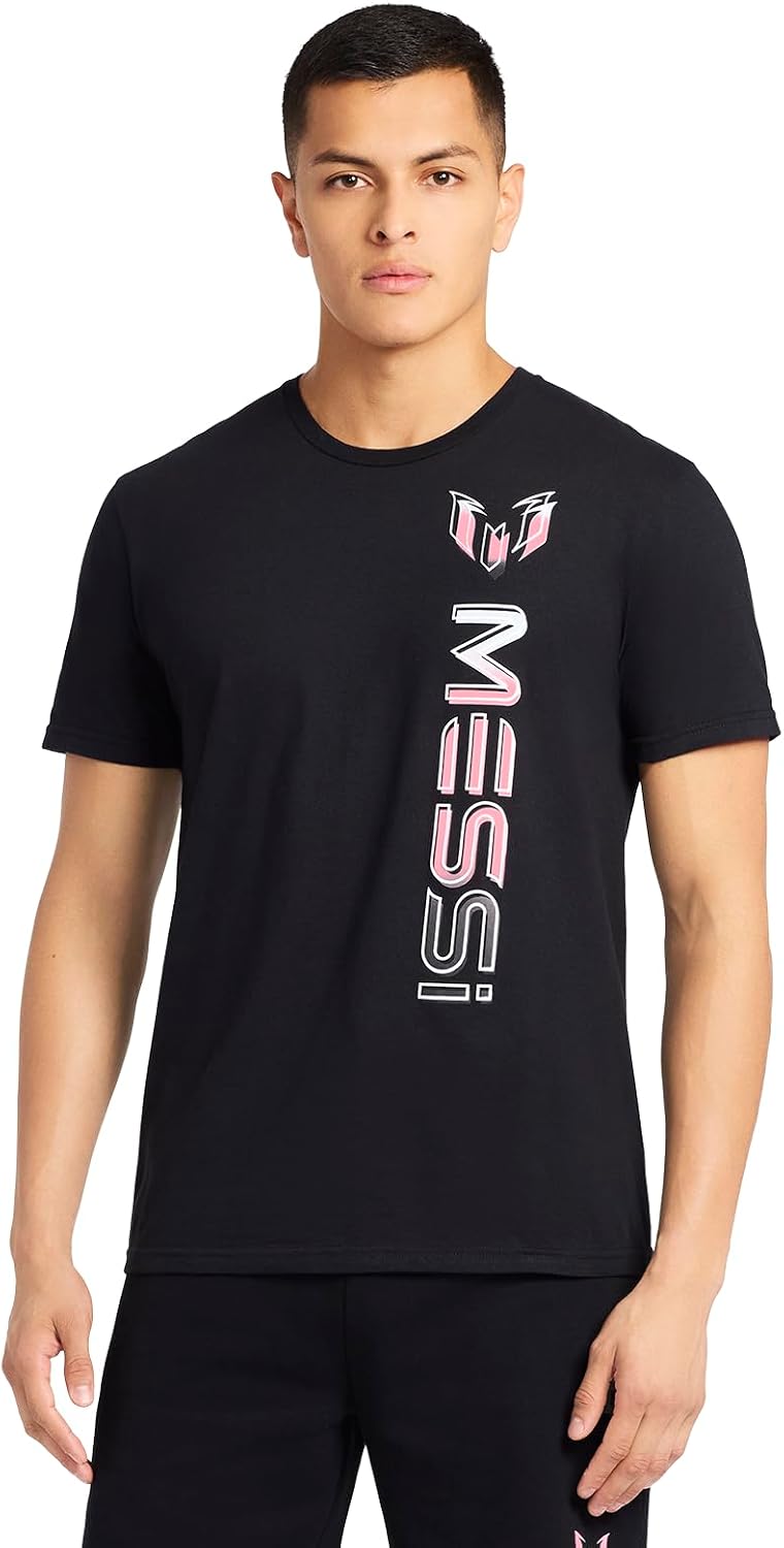 Men's Logo Tee, Lifestyle Short Sleeve T-Shirt, Standard Fit with Graphic