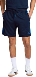 Men's Lifestyle Closed Eye Mesh Shorts with Drawstring, Comfortable Fit, 100% Polyester