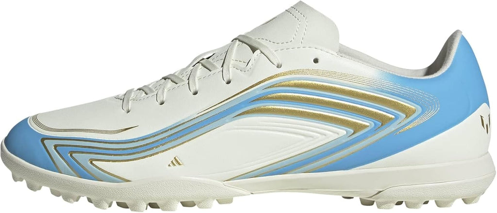 Mens F50 Messi Club Turf Soccer Cleats - White