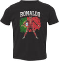 Ronaldo Inspired Graphic Portugal Fans Soccer Pride Toddler T-Shirt