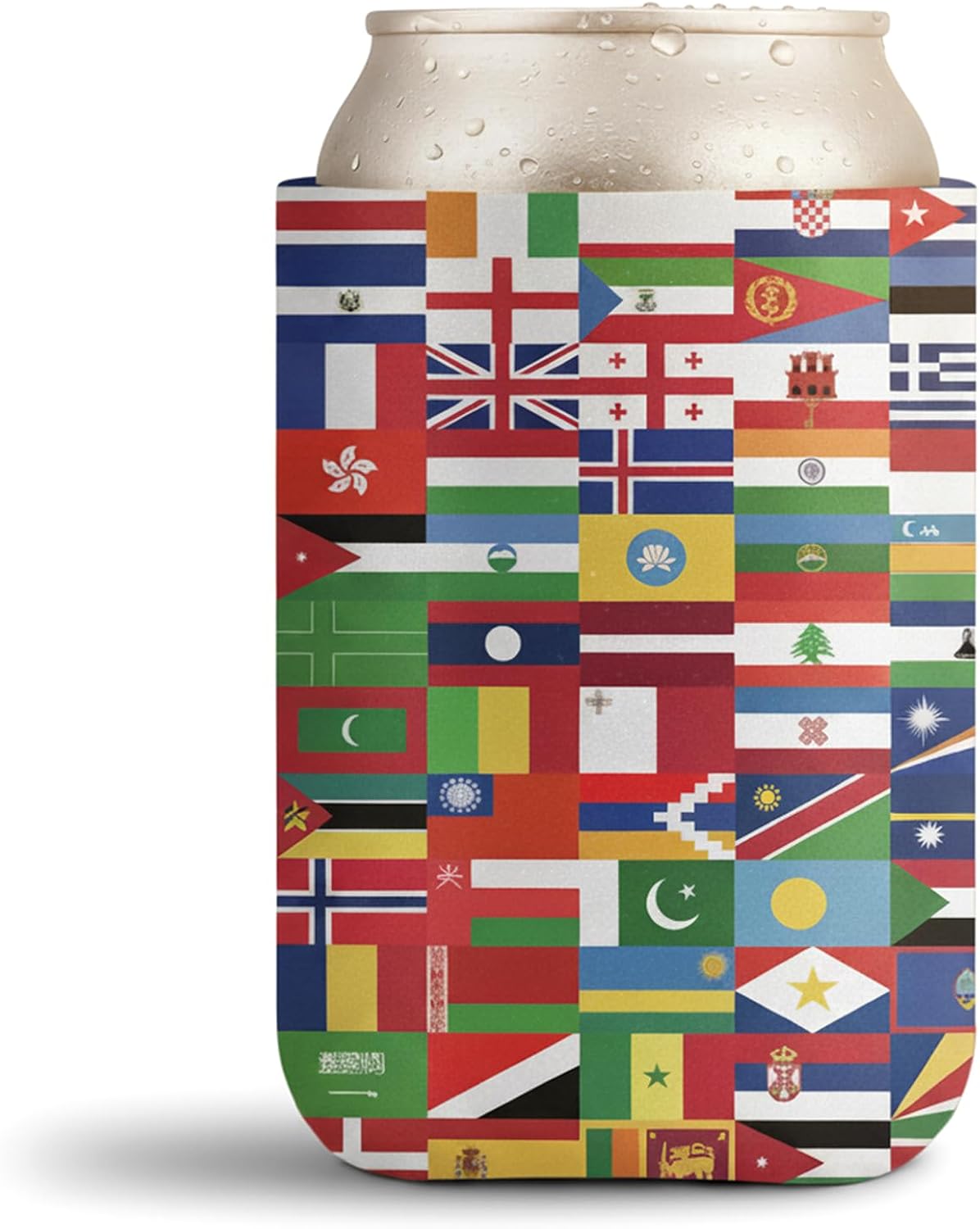 World Cup Can Cooler 2026 Soccer Football Merchandise,International Country Flags Accessories Decorations,Beer Sleeve Insulator Gifts for Soccer Fans,World Cup Watch Parties&Sports Events
