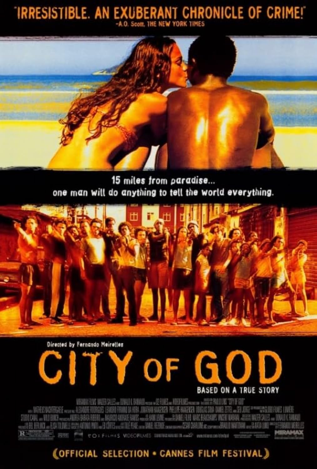 City of God Movie Poster Print (27 x 40)