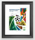 World Cup Brazil 2014 Cuiaba Host City Poster 16x20 Framed Print