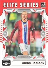 2025-26 DONRUSS ROAD TO WORLD CUP ELITE SERIES #18 ERLING HAALAND NORWAY SOCCER OFFICIAL TRADING CARD OF SOCCER