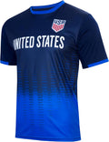 U.S. Soccer USMNT Adult Soccer Game Day Jersey-Inspired Shirt | Frequency, Navy