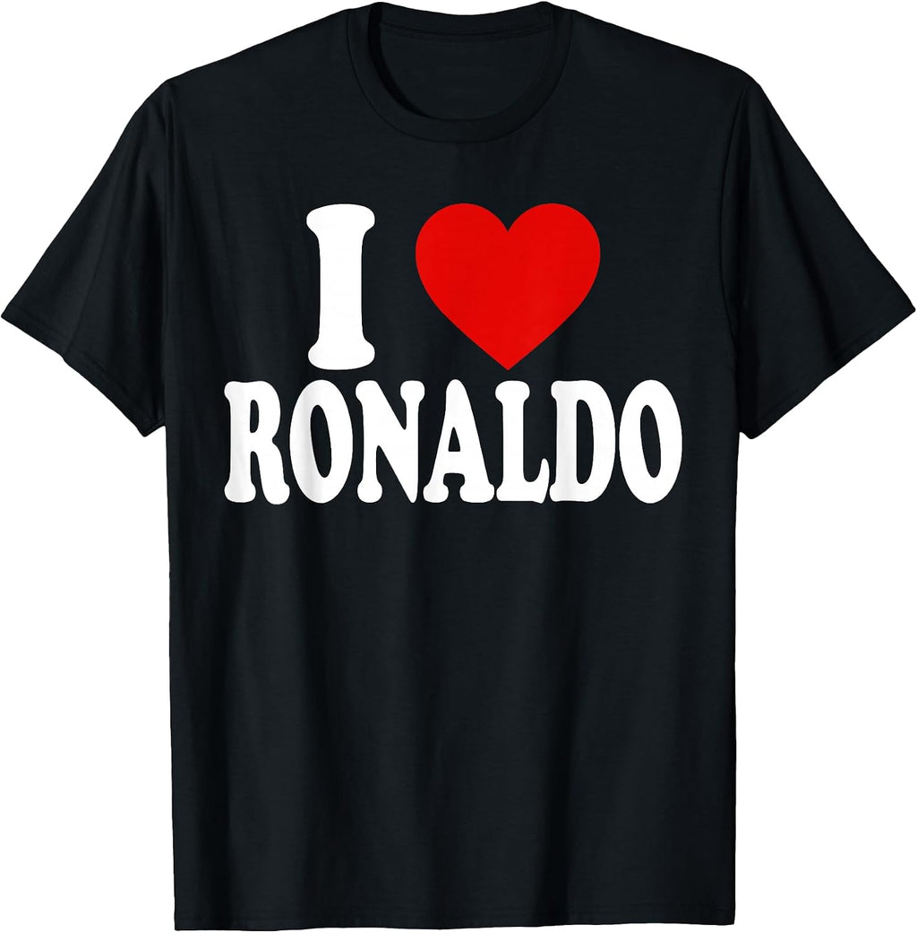 I Heart Love Ronaldo T-Shirt