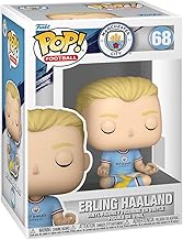 Funko Pop! Football: Manchester City - Erling Haaland - Manchester City FC 2025 - Collectable Vinyl Figure - Gift Idea - Official Merchandise - Toys for Kids & Adults - Sports Fans