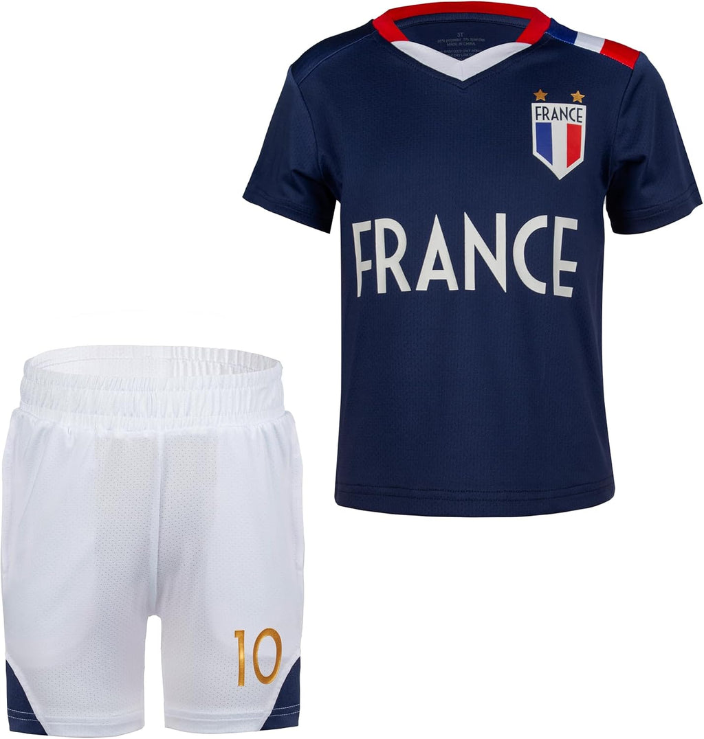 Cnins Kids Soccer Jersey Kit for Boys & Girls - Youth Soccer Football Training Gifts (2T-14Y)