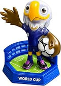 GiftExpress World Cup 2026 Toy, Sport Mascot Figurine Merchandise - World Cup USA Collectible Mascot Clutch Bald Eagle Figures - Support and Celebrate History in the Making