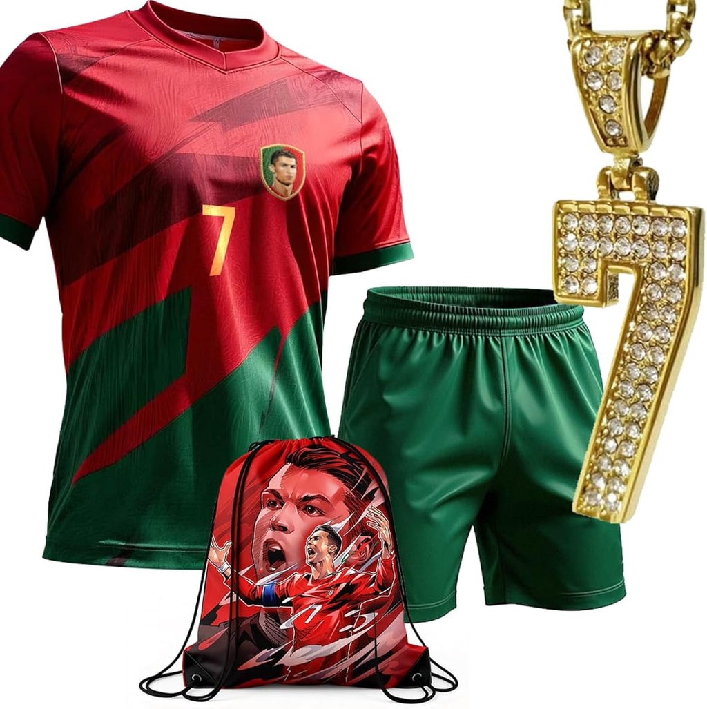 Boys Soccer Jerseys Training Uniform for Kids Girls Youth Jersey Soccer Fans Jerseys Gift Kit Set