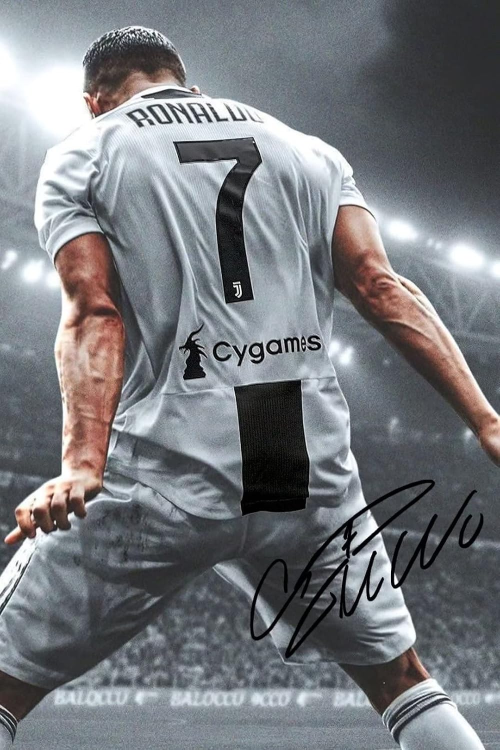 ronaldo poster Canvas Unframed 12x18 inches Soccer Star for Boys Bedroom Walls Wall Poster Motivational posters for room aesthetic