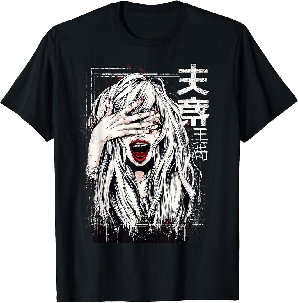 Dark Manga Merch Fantasy Art by KisuCore