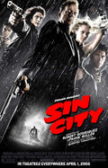 SIN CITY MOVIE POSTER 1 Sided ORIGINAL 27x40 JESSICA ALBA BRUCE WILLIS