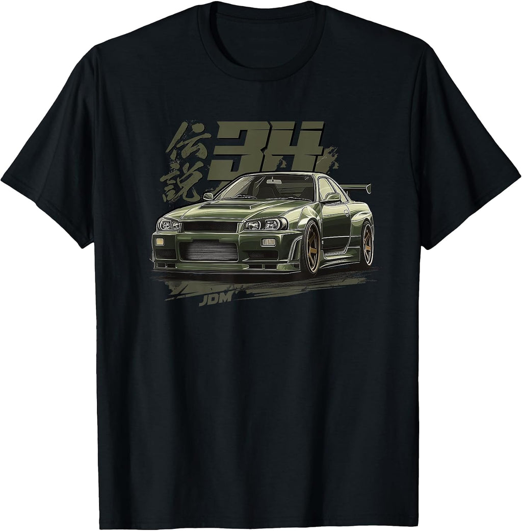 JDM Car Lover Merch Art Print LBWK