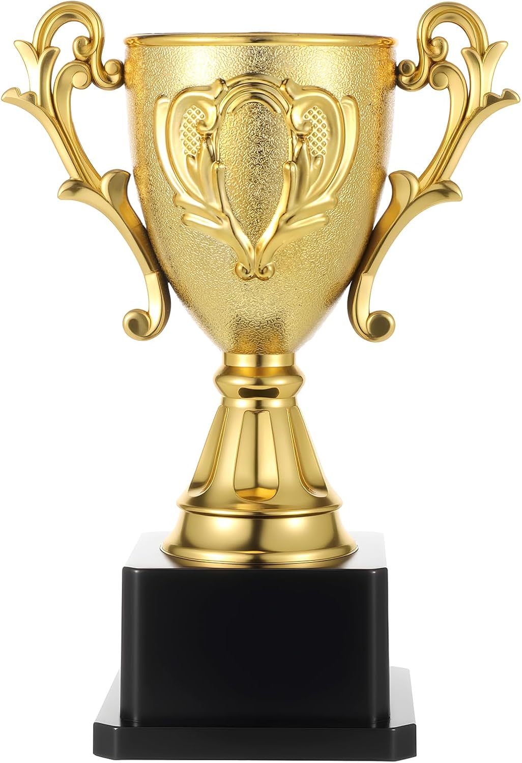 Plastic Gold Trophy Cup, Golden Trophies Trophy Cup for Sports Footabll Competition Tournaments Party