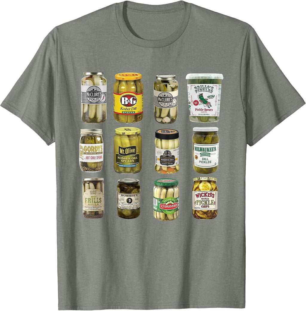 Vintage Canned Pickles Lover Funny Trendy