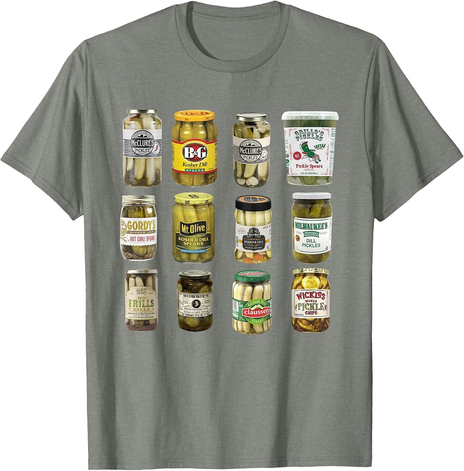 Vintage Canned Pickles Lover Funny Trendy