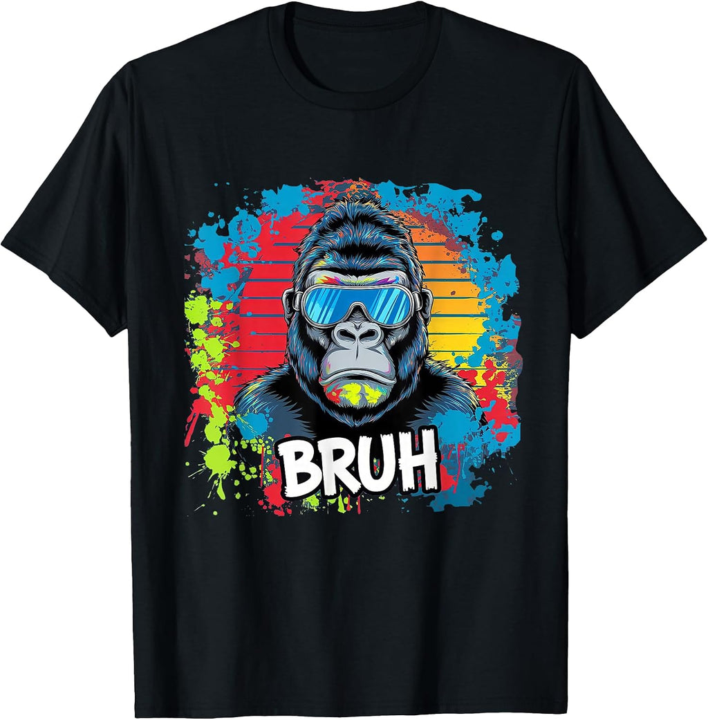 Bruh Gorilla Graffiti Street Art