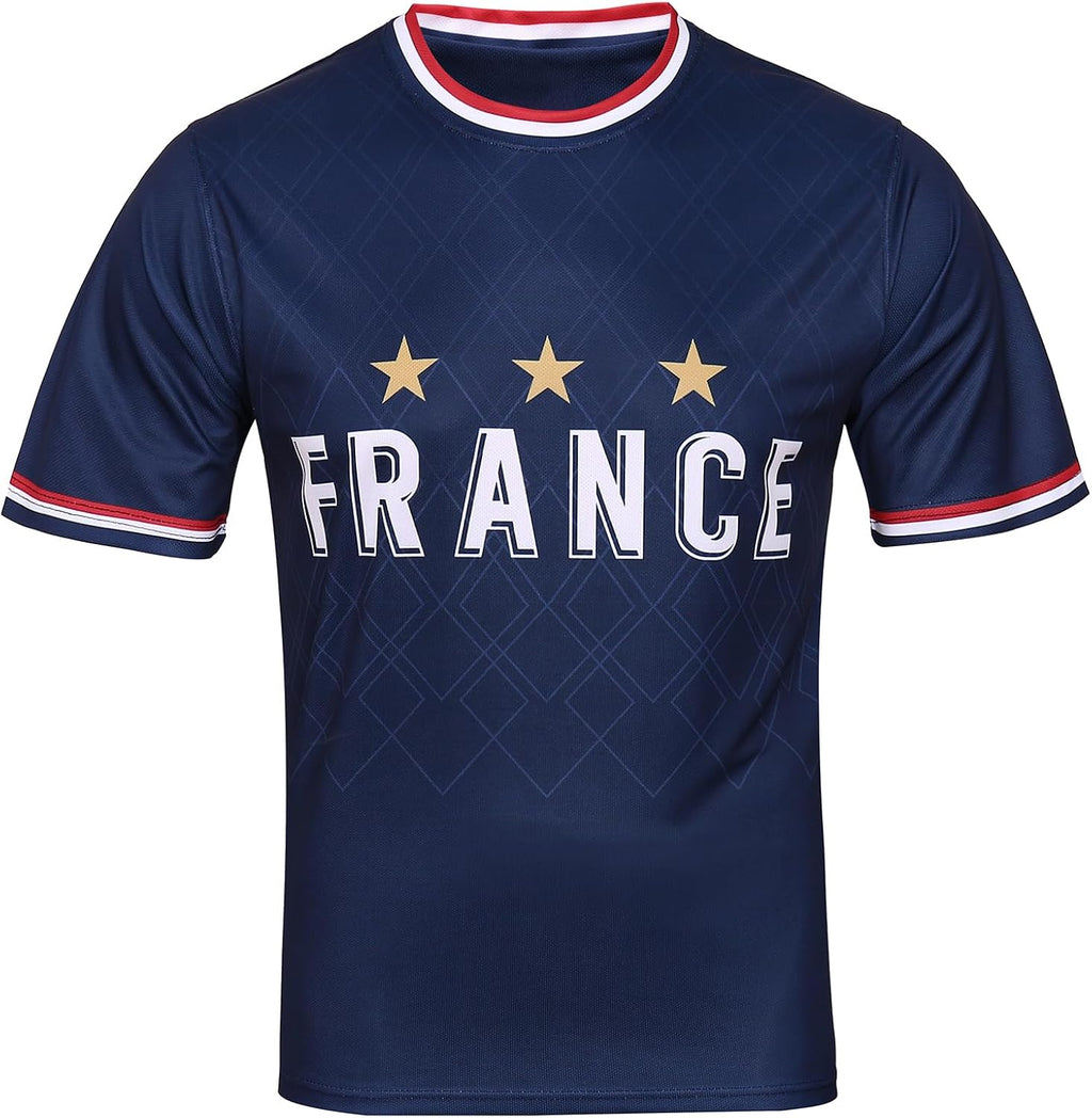 DIBEI Fan Soccer Jersey for 2026 World Cup Fan Soccer Jersey - France,Germany,England,Spain,Croatia & Portugal