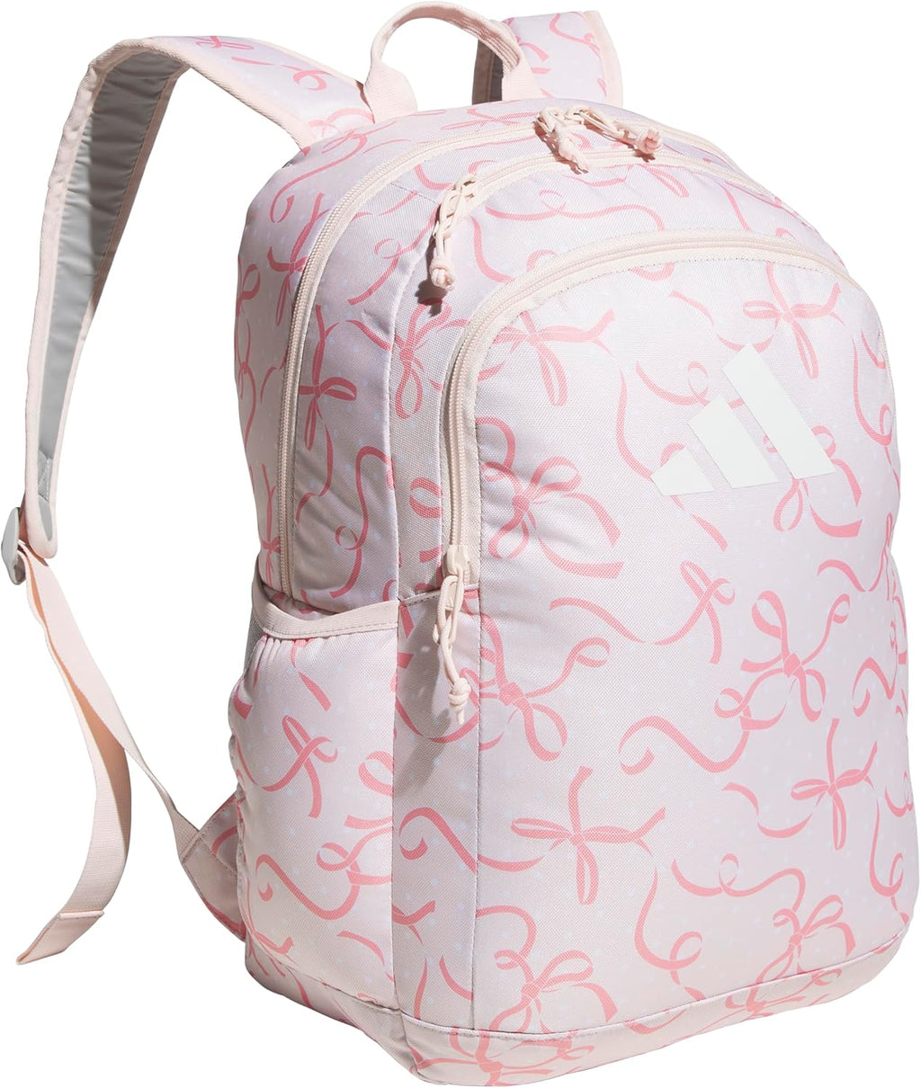 Kids Affiliate Backpack – School Bag for Girls and Boys, 27L, Bow Print Pink Tint/Pink Tint, OSFA