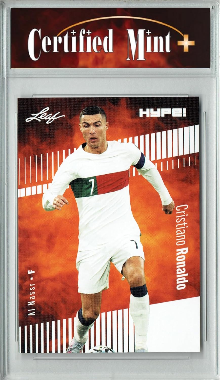 Certified Mint+ Cristiano Ronaldo 2023 Leaf HYPE #110a Only 5000 Made Rare Trading Card Portugal