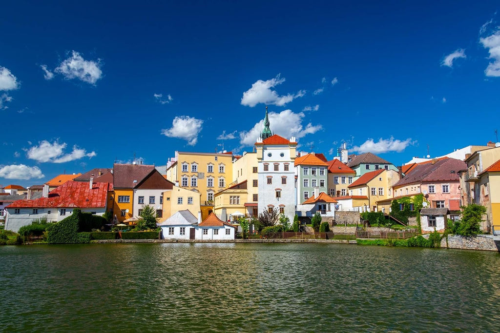 Iconic Arts Czech Republic City Scape Laminated Poster 24x36