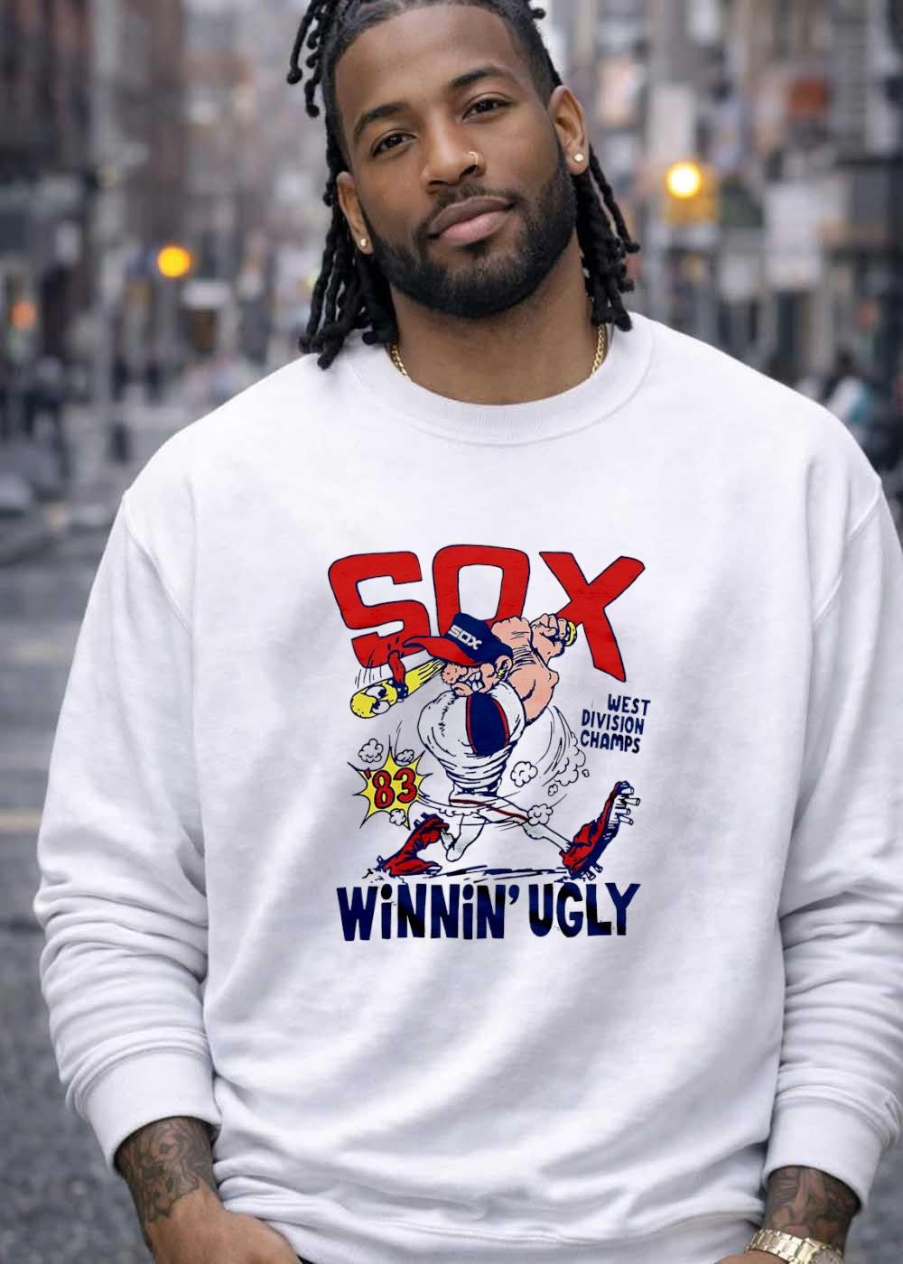 83 West Division Champs Winnin Ugly Chicago White Sox Shirt