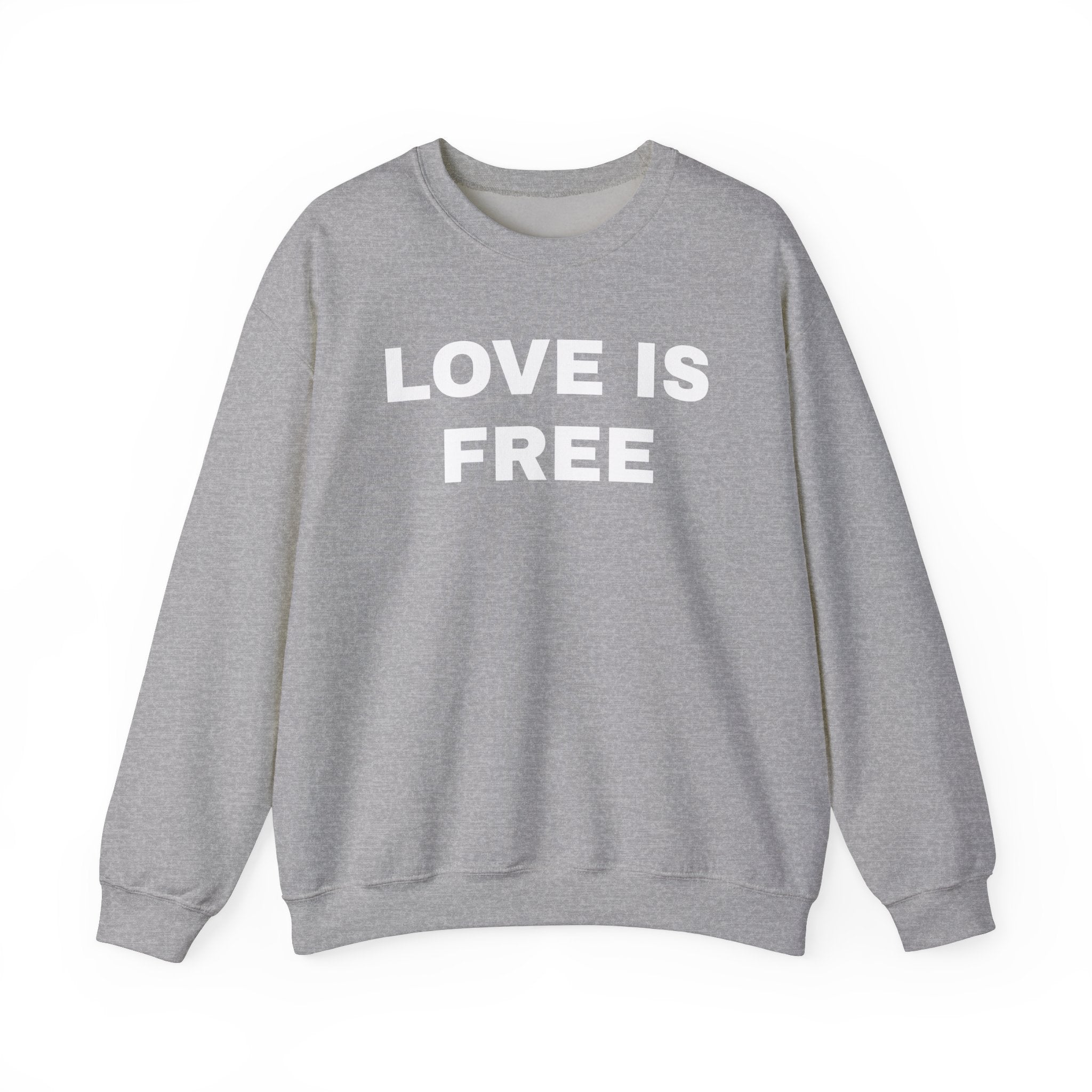 Love is Free Crewneck Sweater