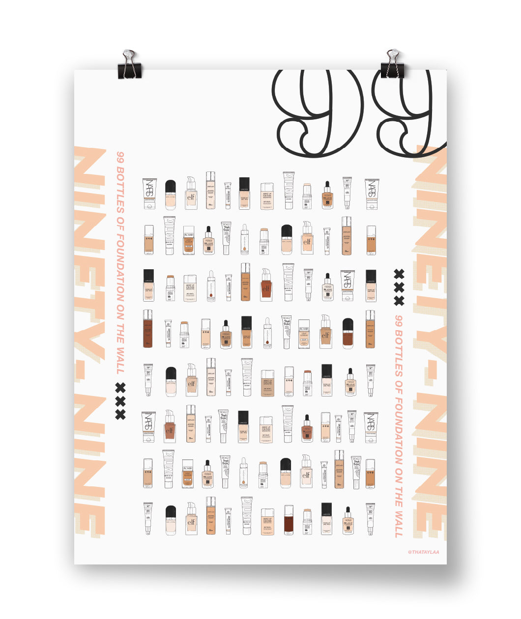 99 Bottles Poster *Small Size*
