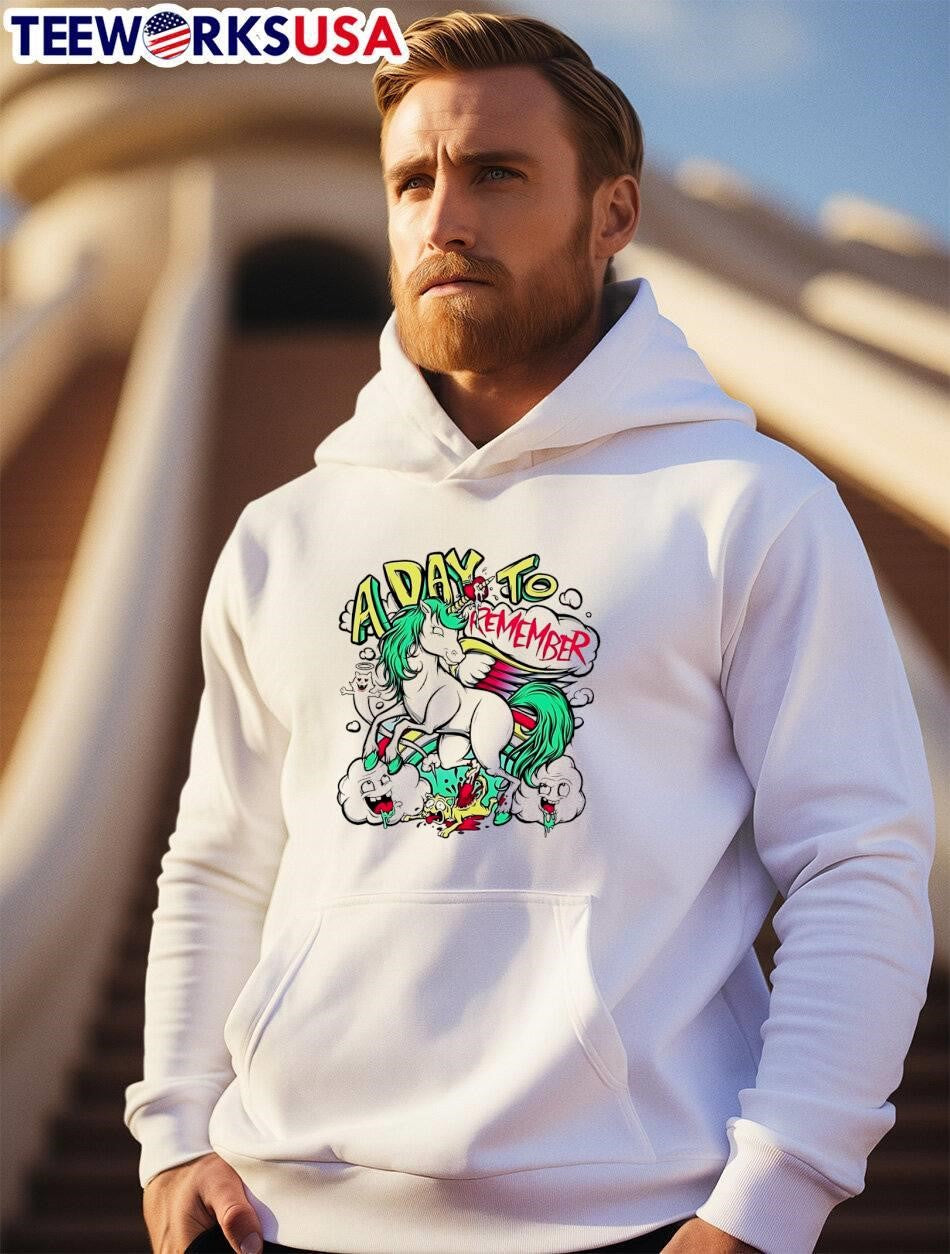 A Day To Remember Unicorn Rainbow shirt
