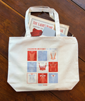 Fashion History Is History Corset Tote