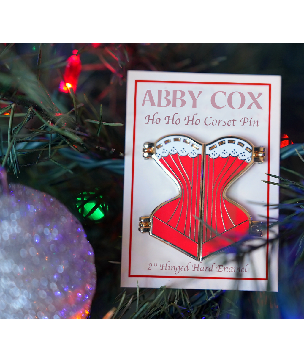 Ho Ho Ho Corset Pin