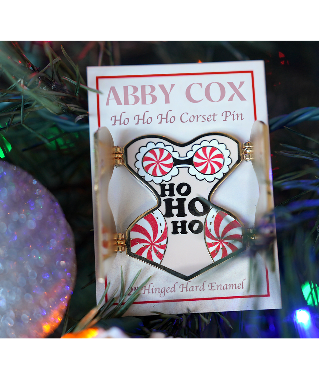 Ho Ho Ho Corset Pin