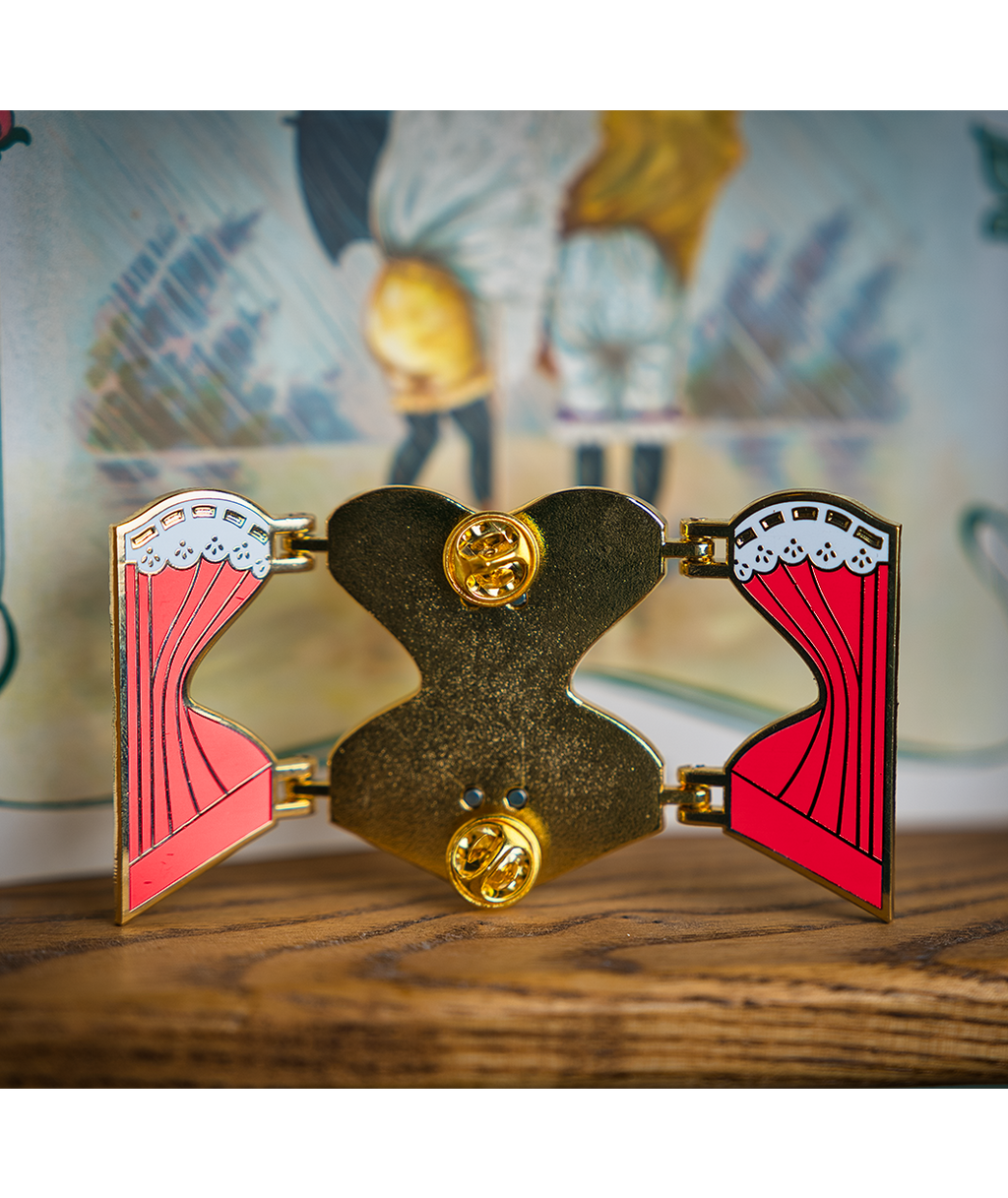 Ho Ho Ho Corset Pin