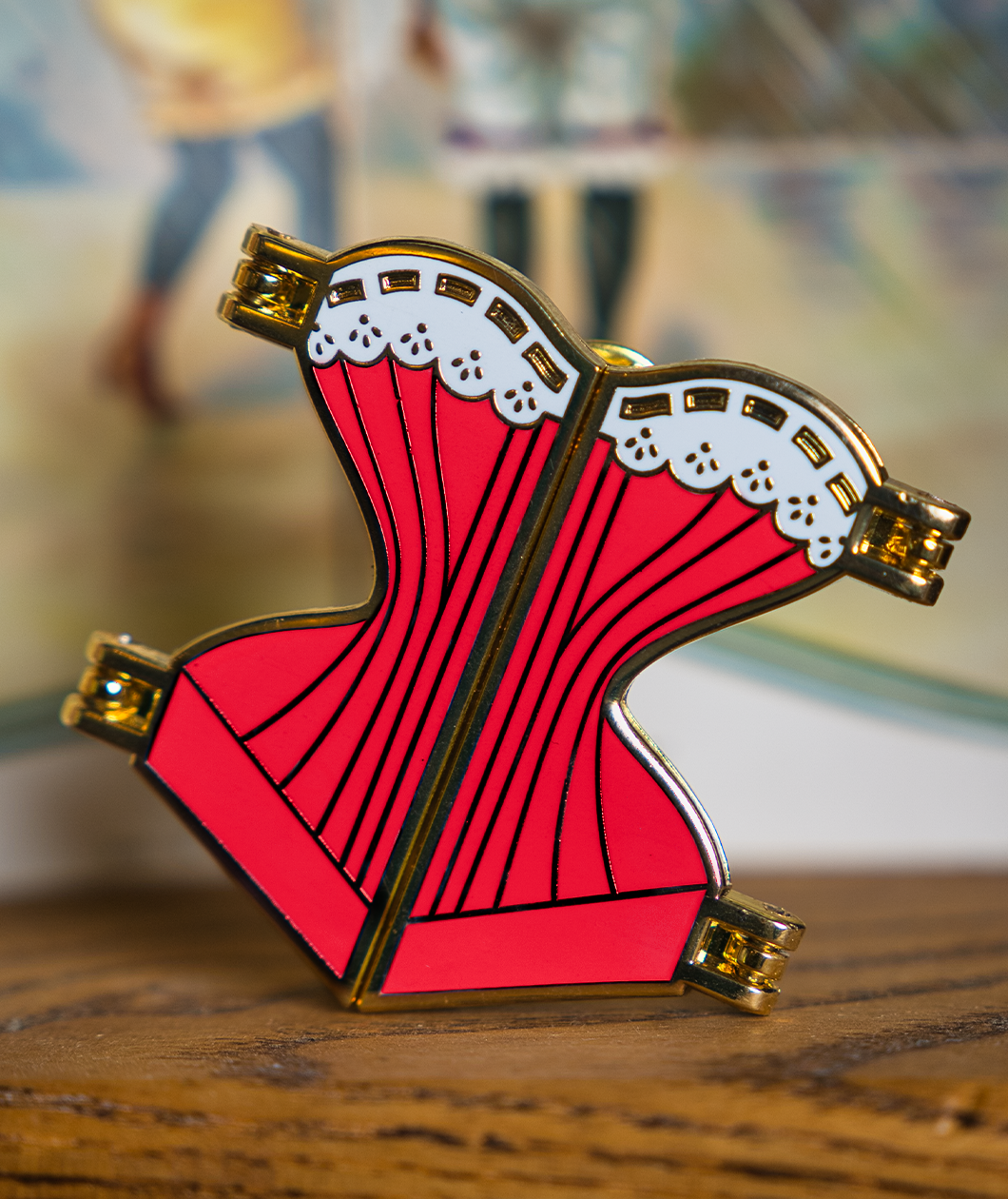 Ho Ho Ho Corset Pin