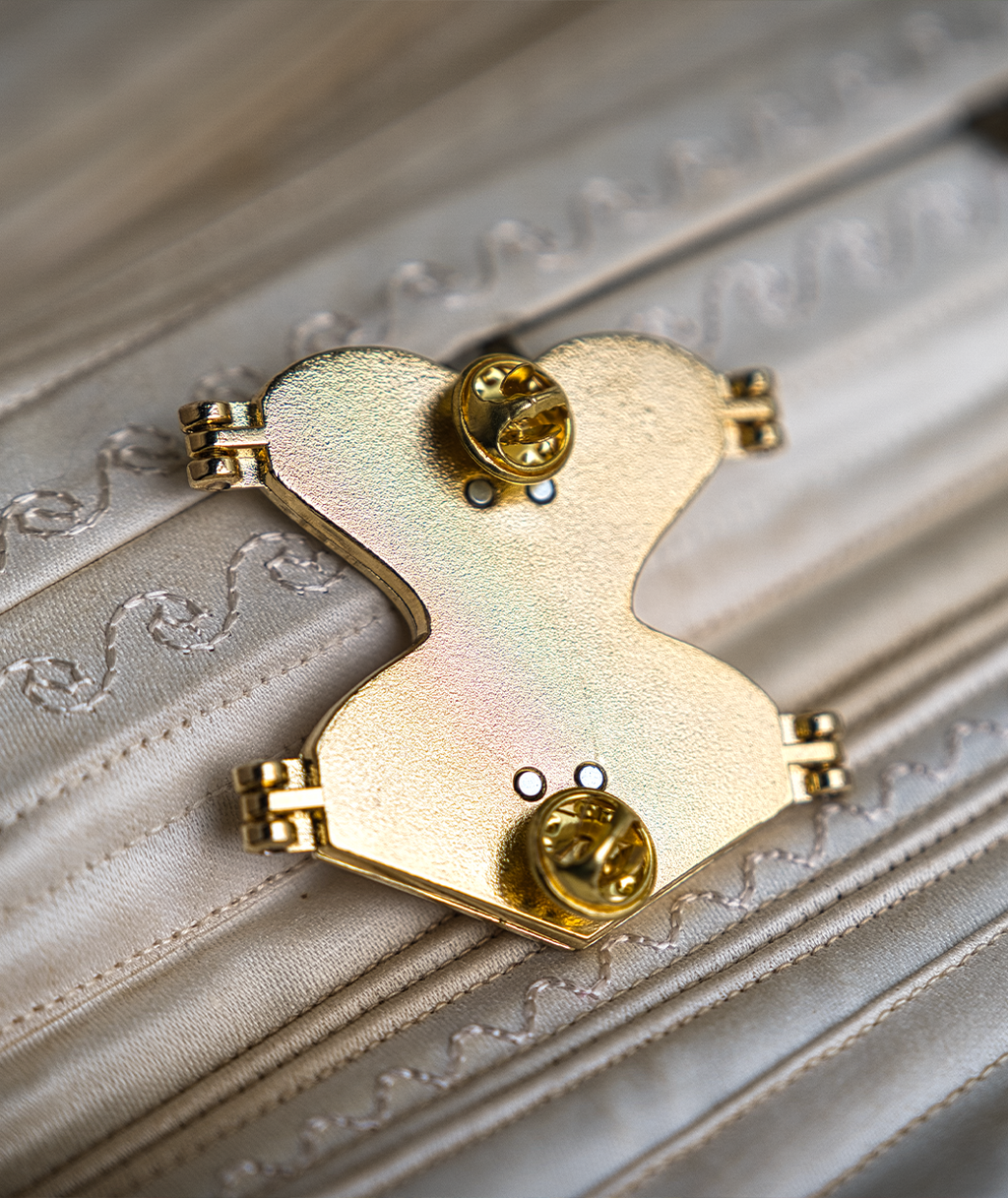Ho Ho Ho Corset Pin