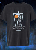 AND 1 Basketball Player Standing with Ball T-Shirt
